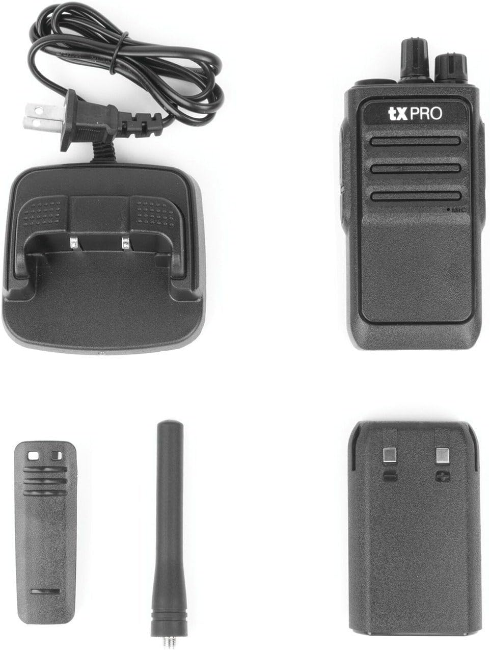 TX PRO 320 | Radio Profesional UHF 400–470MHz – 16 Canales