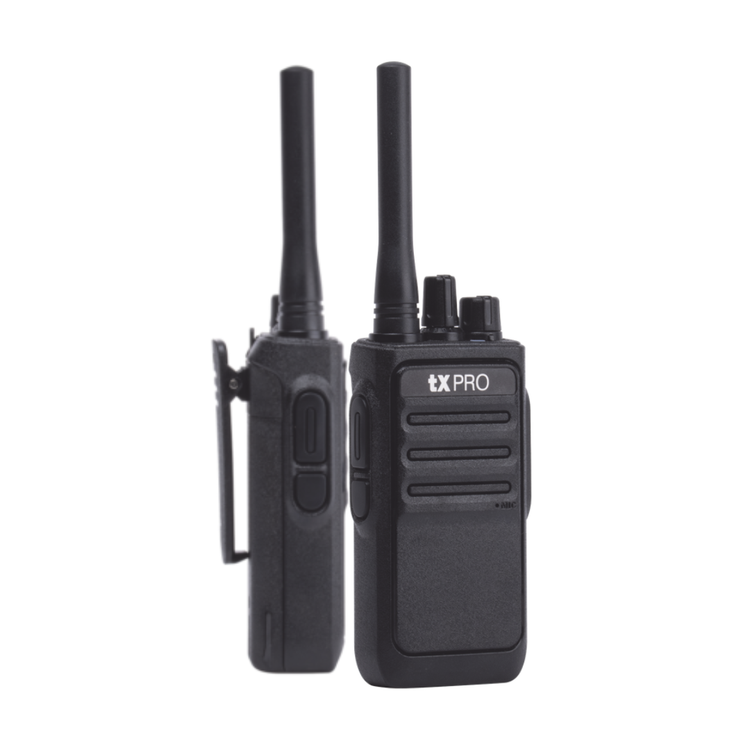 TX PRO 320 | Radio Profesional UHF 400–470MHz – 16 Canales
