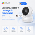 Cámara WiFi EZVIZ H6c Pro 3MP Pan & Tilt con Visión Nocturna a Color